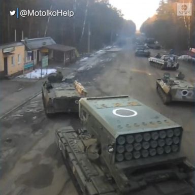 VIDEO: Ukraine border guard video claims to show Russian vehicles moving Across northern border