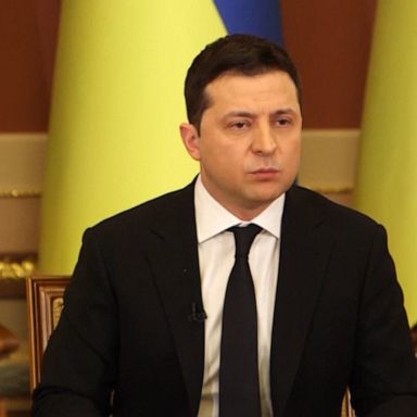 Volodymyr Zelenskyy is leading Ukraine as it faces an invasion from Russia and threats from President Vladimir Putin.