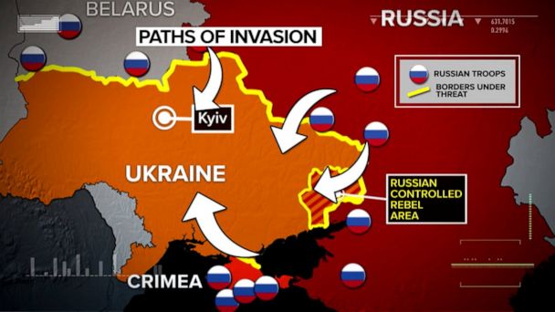 Video Russia Invades Ukraine: The Latest - ABC News