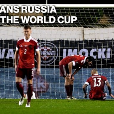 VIDEO: ABC News Live: FIFA, UEFA bar Russian national team