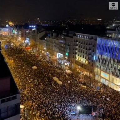 Cheers erupted in Prague as Ukrainian President Volodymyr Zelenskyy addressed crowds in several European cities remotely via video, seeking support amid the Russian invasion of Ukraine.