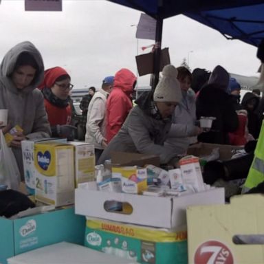 VIDEO: Aid organizations on the front lines assisting refugees from Ukraine