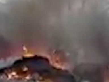 WATCH: Crews respond to attack in Dnipro, Ukraine