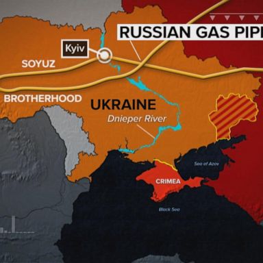 VIDEO: Russian oil continues to flow through Ukraine