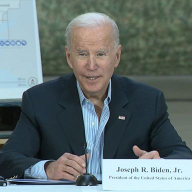 VIDEO: ABC News Live: Biden says he wishes he could visit Ukraine