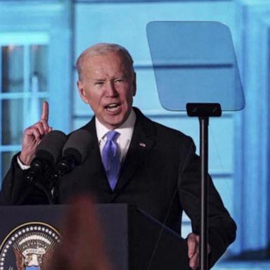 VIDEO: Biden declares that Putin 'cannot remain in power'