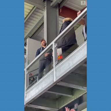 Welsh fans of Wrexham AFC cheered for the soccer club's co-owner and actor Ryan Reynolds as the team advanced to the Football Association Challenge Trophy final after a 2-0 win over Stockport County.