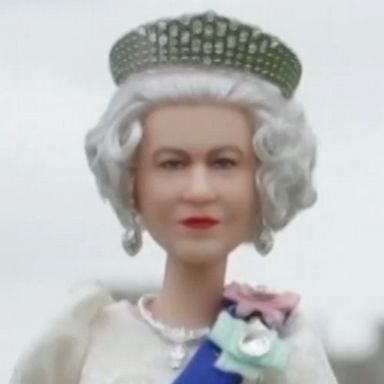 Queen Elizabeth II is being honored with a Barbie doll in her likeness to mark her Platinum Jubilee.