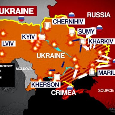 VIDEO: ABC News Live: ‘Powerful explosions’ reportedly heard in Russia near Ukraine border 