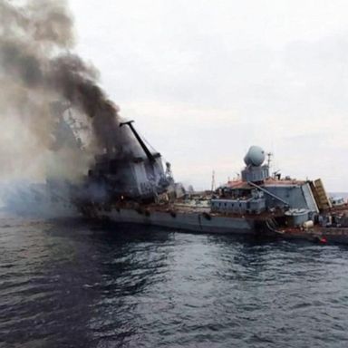 VIDEO: US shared intel that helped Ukraine sink Russian ship, officials say