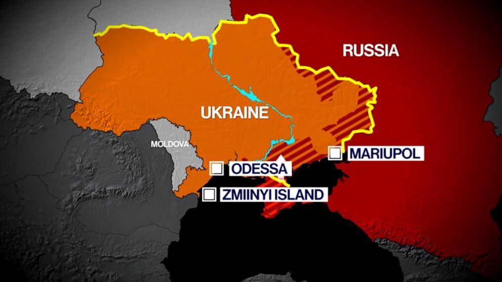 Video Russia, Ukraine battle for control of Snake Island - ABC News