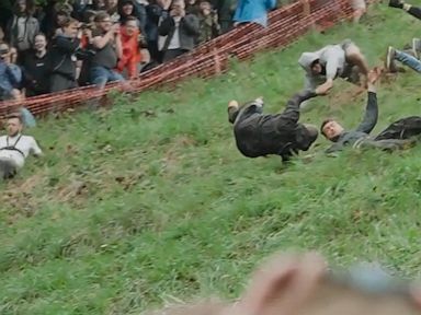 WATCH: Cooper's Hill Cheese Roll returns after hiatus