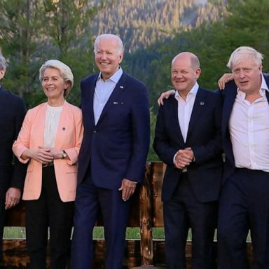 VIDEO: President Biden, world leaders talk Ukraine war at G-7 summit