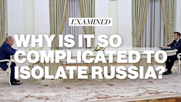 Why is it so complicated to isolate Russia after invading Ukraine?