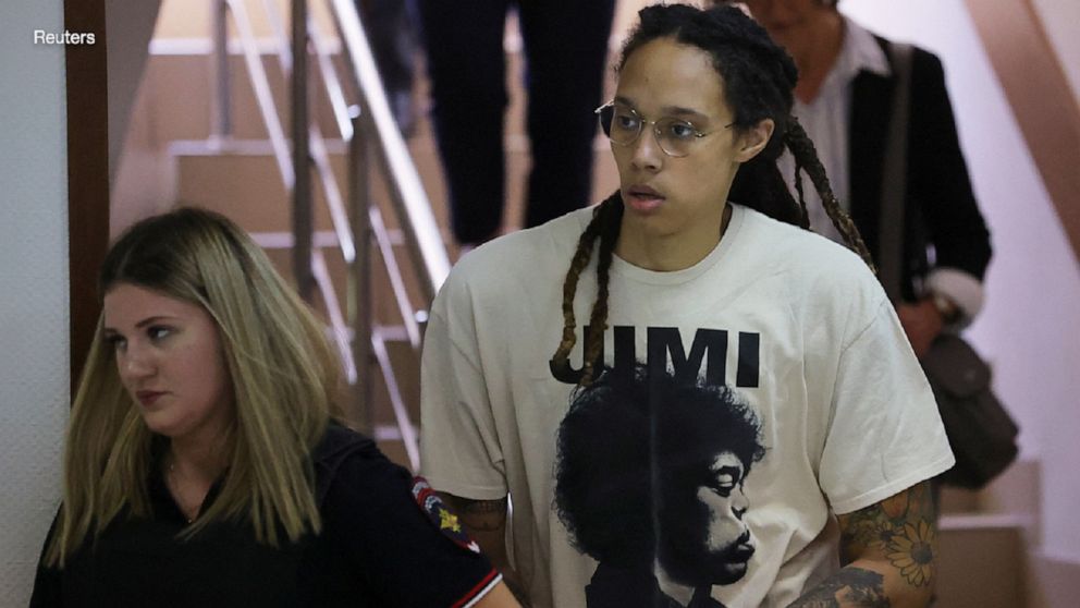 WNBA star Brittney Griner's trial begins in Russia