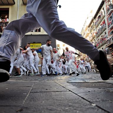 VIDEO: Running of the bulls, Wimbledon, protest for Jayland Walker: World in Photos, July 7