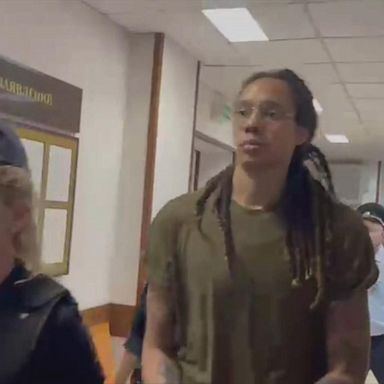 VIDEO: Brittney Griner appears in court as pressure mounts to get WNBA star home