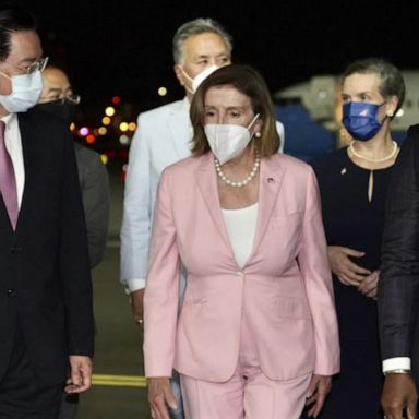 VIDEO: Pelosi arrives in Taiwan despite China’s warnings