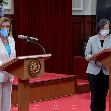 VIDEO: Pelosi leaves Taiwan with strong message