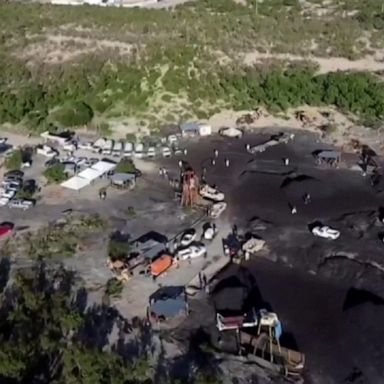 The miners became trapped on Wednesday after breaching a neighboring space filled with water, according to Mexican officials. 