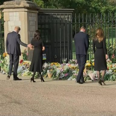 VIDEO: ABC News Live: The Royal family makes appearances after the Queen’s death