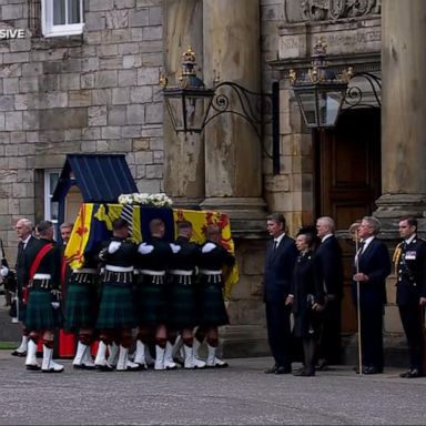 VIDEO: ABC News Live: Thousands of well-wishers line up in tribute to late Queen 