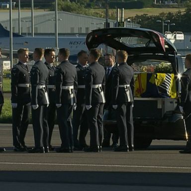 VIDEO: The Queen’s coffin makes final journey to London