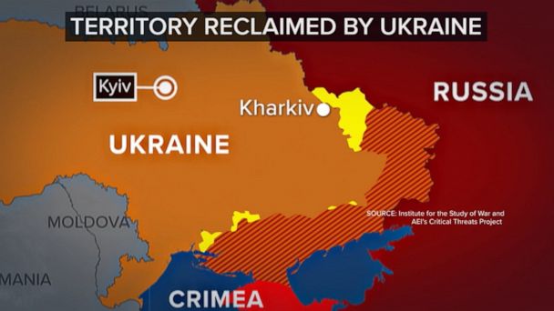 Video Russian troops forced to retreat as Ukraine’s counteroffensive ...