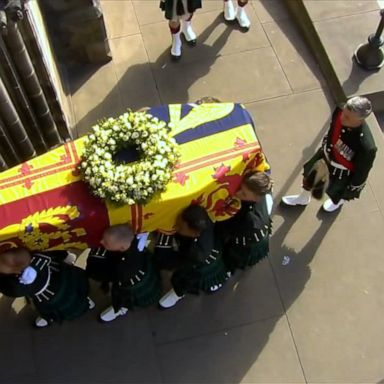 VIDEO: ABC News Live: Queen Elizabeth’s coffin will make the final journey to London today