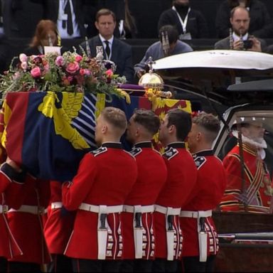 VIDEO: Queen Elizabeth's funeral filled with pageantry and tradition