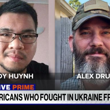 Alexander Drueke and Andy Huynh, both military veterans from Alabama, are currently in the custody of the U.S. Embassy in Saudi Arabia, their families said. 