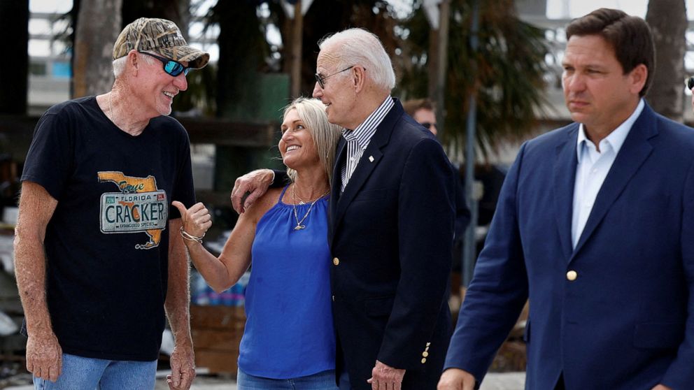 Video Biden visits Florida, shipwrecked migrants, barking deer: World ...