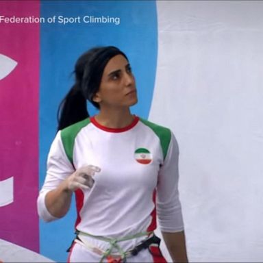 Iranian sport climber Elnaz Rekabi was seen competing without a hijab at the International Federation of Sport Climbing's Asian Championships in Seoul on Sunday.