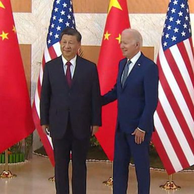 VIDEO: Biden, China’s Xi meet in person for 1st time since both took office 