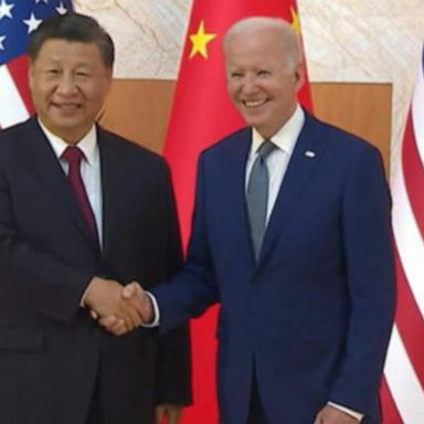 VIDEO: Biden meets with Chinese President Xi Jinping for 3 hours 