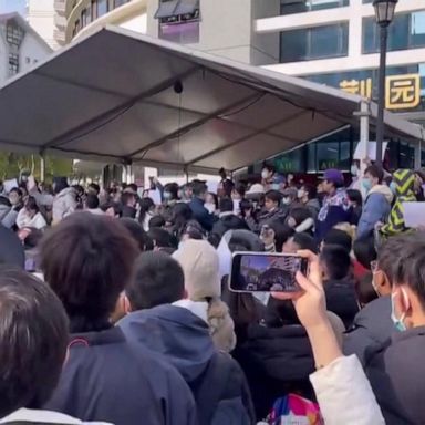 VIDEO: Chinese police crack down on protests over the zero-COVID policy 