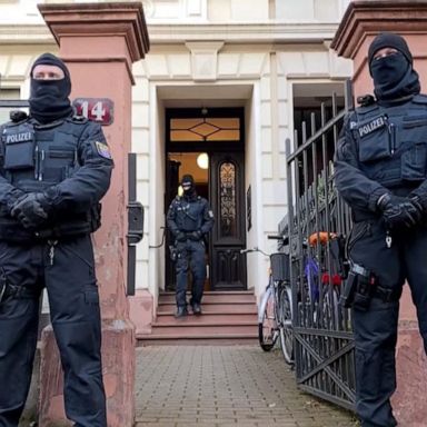 VIDEO: Police in Germany say far-right extremists were planning a coup, arrest 25 