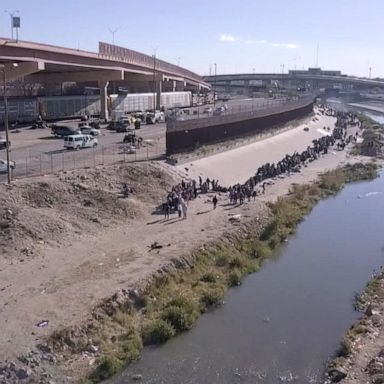 VIDEO: Sharp rise in border crossings leave immigration authorities scrambling for control