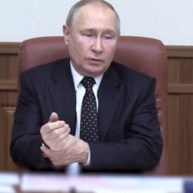 VIDEO: Russian President Putin arrives in Belarus amid heightened attacks in Ukraine 