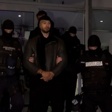 Tate, a controversial internet personality and former professional kickboxer, will be detained in Romania for 30 days on charges of human trafficking and rape, officials said. 