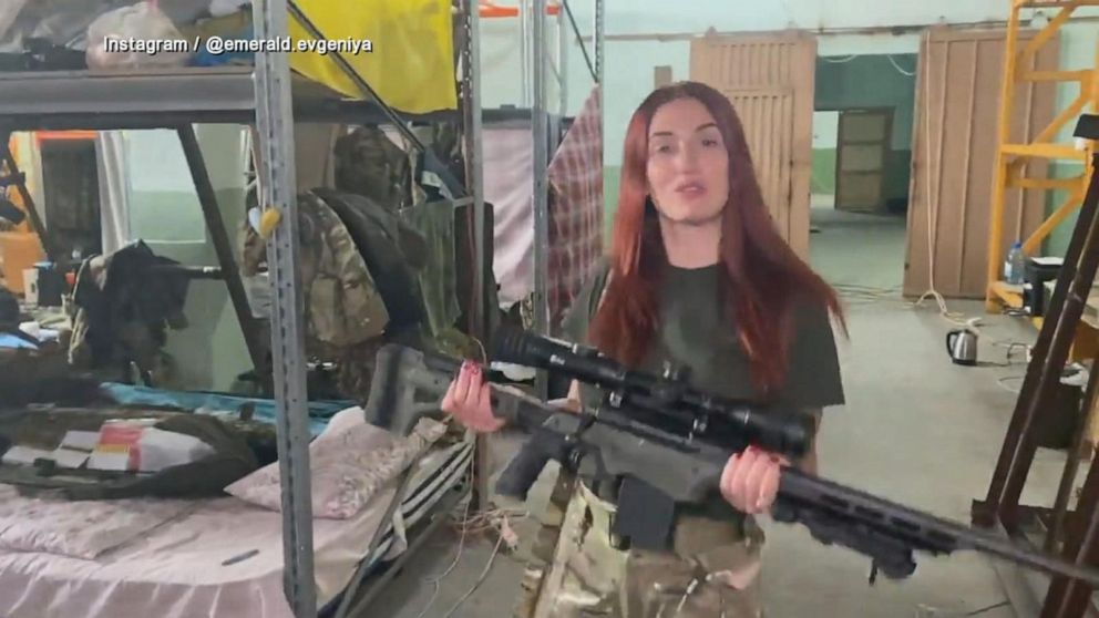 Video Female Fighters On The Front Lines Of The Ukraine War - ABC News