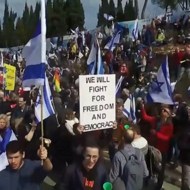 VIDEO: Tensions rise in Israel amid growing protests and violence