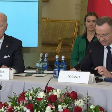 VIDEO: Biden’s meeting with the Bucharest Nine focused on affirming support for NATO allies 