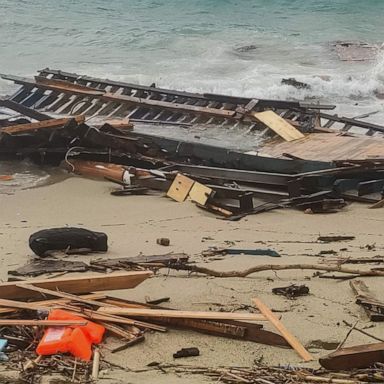 The mayor of the seaside city of Cutro, Italy, said it was a "gruesome sight that stays with you for the rest of your life."