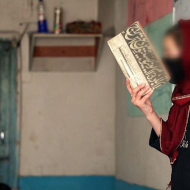 VIDEO: Meet the woman running a secret school network in Taliban-controlled Afghanistan