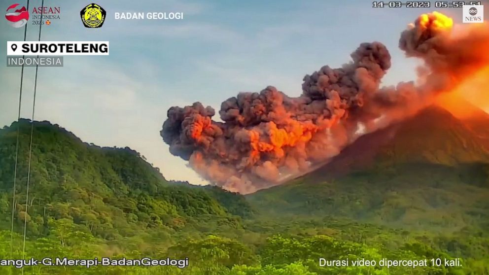 Video Indonesian Volcano Erupts - ABC News