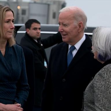 VIDEO: ABC News Live: President Biden arrives in Canada to meet with PM Trudeau 