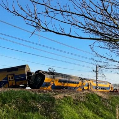 Officials said dozens of people are “seriously injured” after a passenger train carrying at least 50 people derailed. 