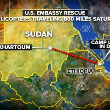 VIDEO: ABC News Live: Nearly 100 US Embassy personnel evacuated from Sudan 