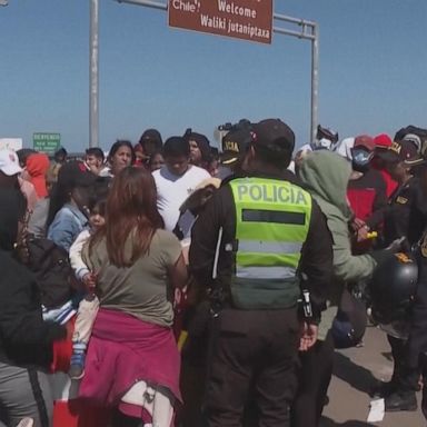 VIDEO: Migrant crisis intensifies at Peru-Chile border